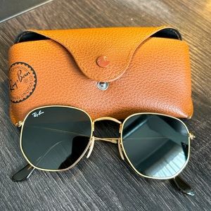 Ray Bans Hexagonal Flat Lens *BRAND NEW*